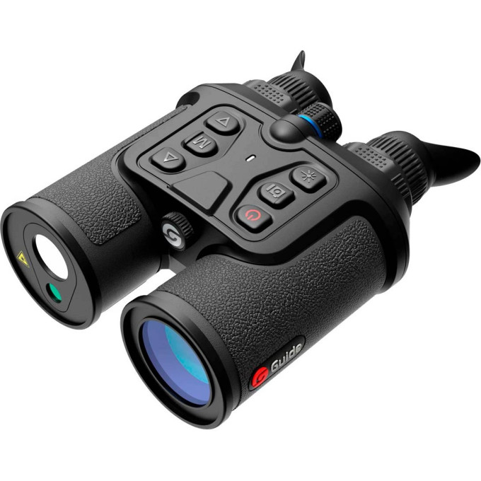 Бинокль GUIDE DN30 день/ночь, 3840х2160, D35мм, 1,96x-15,68х, лаз.дальномер